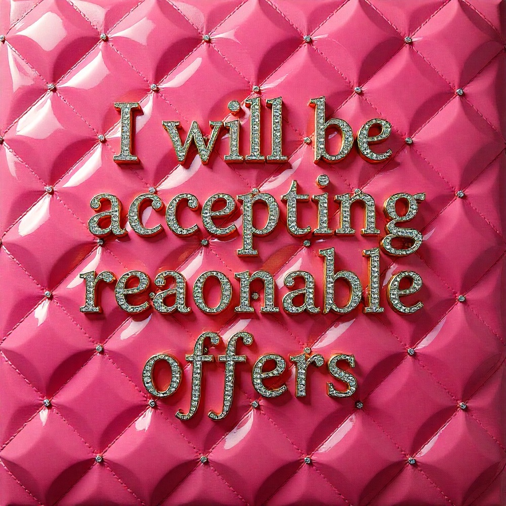 Pink Quilted Decorative Sign